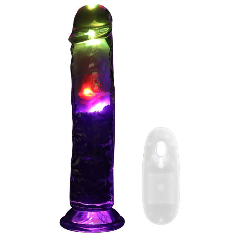 Real Rock Crystal Gode Vibrant Lumineux Led no vibes 20 x 4.4cm